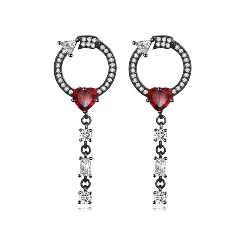 Unique Flèche Placage Pendre Boucles d'oreilles Pour Femme