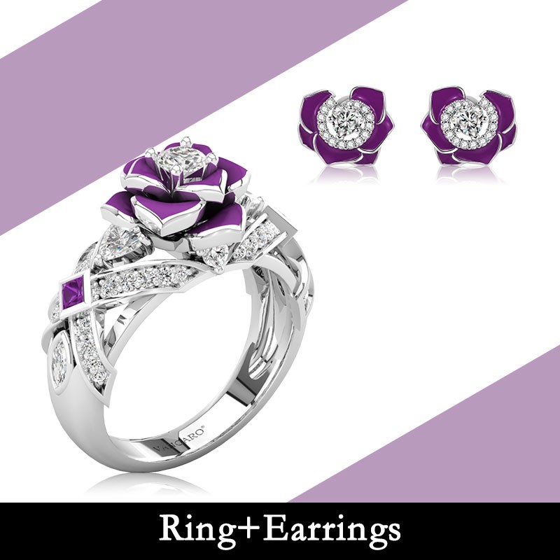 Vancaro clearance purple rings