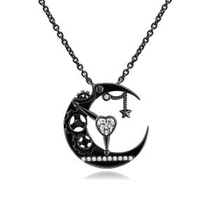 vancaro moon and star necklace