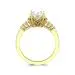 1.50ct Moissanite Engagement Ring 14K Gold