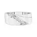 Wide Men Platinum Wedding Band