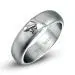 Unique Hand Men Titanium Steel Wedding Band