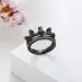 Gothic Crown Skull Ring