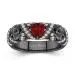 Rouge Grenat Zircon cubique Alliance