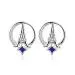 Architecture Tour Eiffel Clou d'oreille Boucles d'oreilles