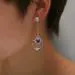 Unique Anchor Celtic Knot Dangle Earrings