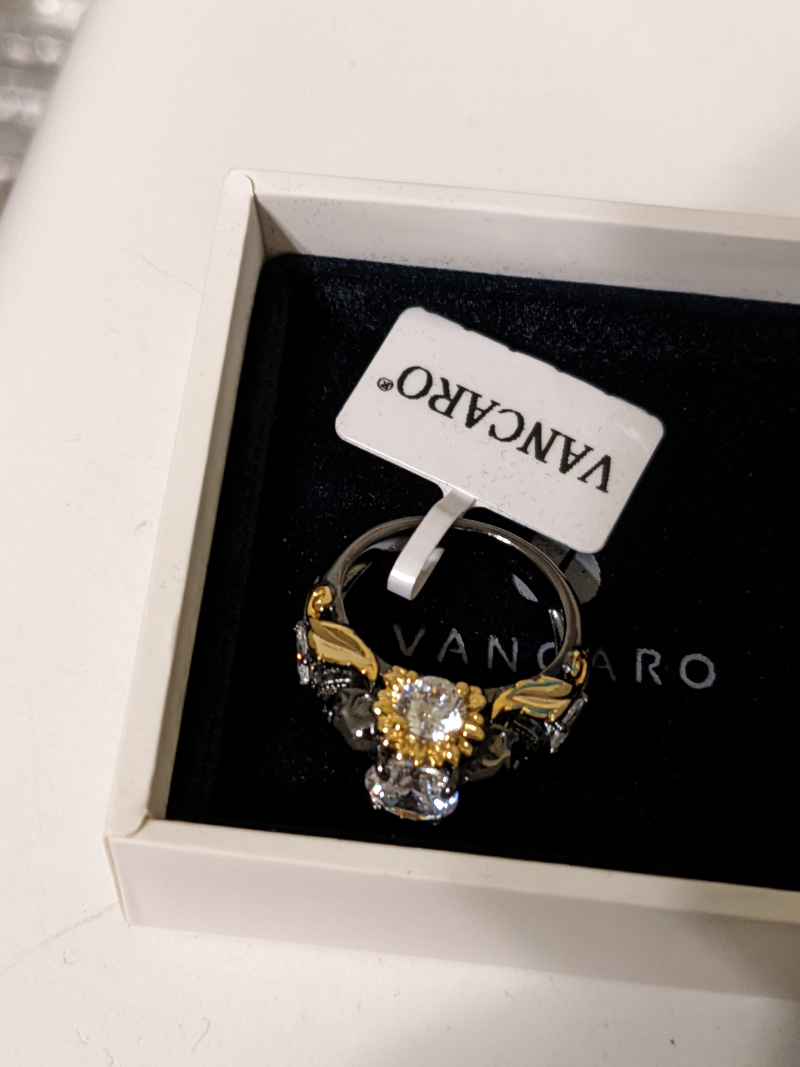 Vancaro sunflower ring sales